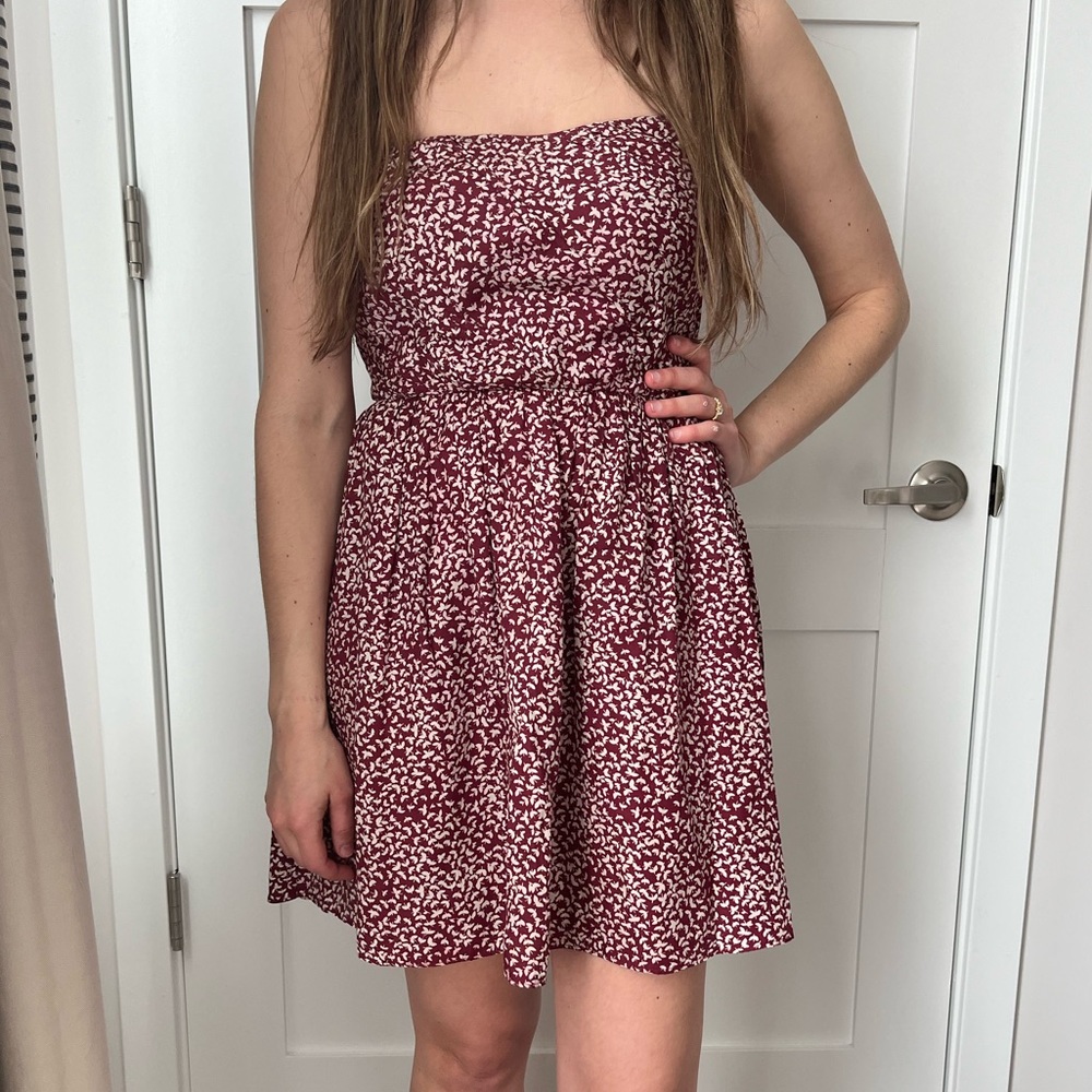 Silk Strapless Jack Wills Dress